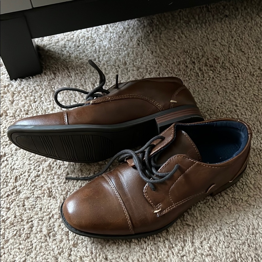 Boy’s Brown  Dress Shoes